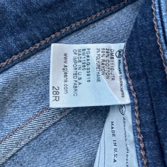ADRIANO GOLDSCHMIED The Stilt Cigarette Jeans Womens Sz 28 Blue Classic - Picture 4 of 6